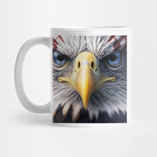 USA, Bald Eagle, America, American Flag, Mug